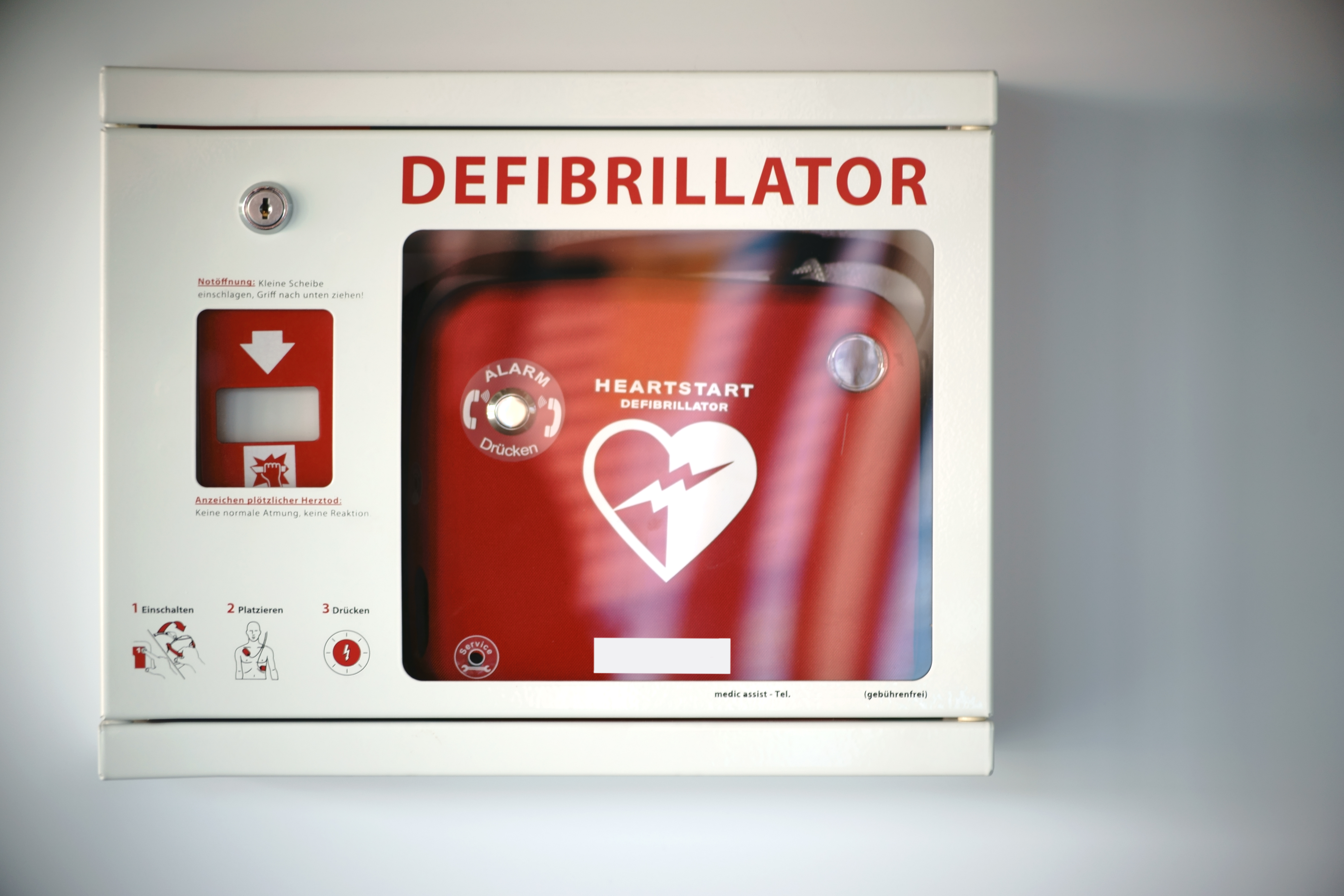 Defibrillator's Fitted Into CWS Welfare Units